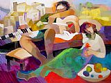Hessam Abrishami Canvas Paintings - Spring Dream